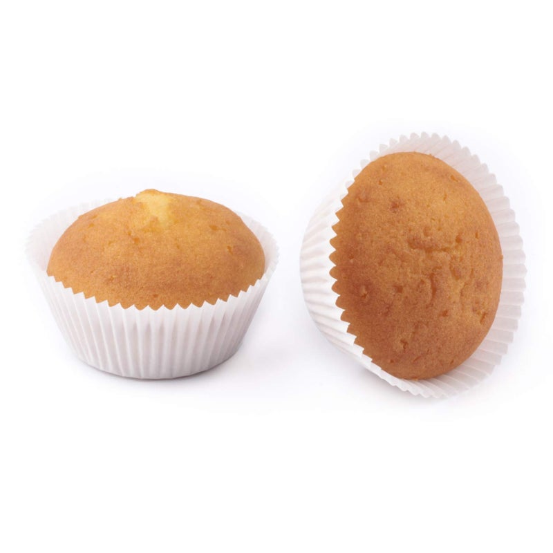Caperci Standard White Cupcake Liners 500 Count, No Smell, Food Grade & Grease-Proof Baking Cups Paper - Image 5